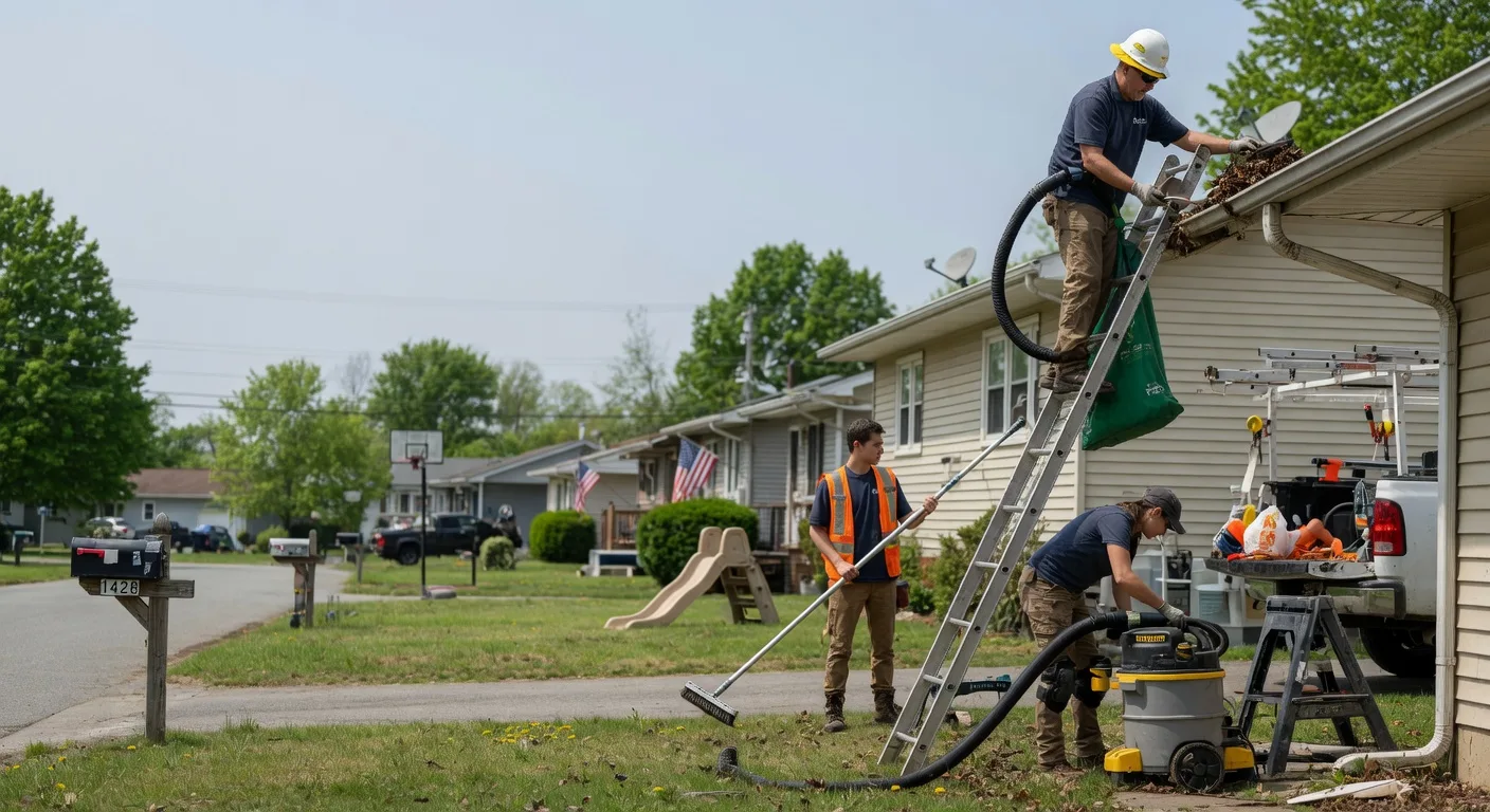 Gutter Installation in Three Bridges, NJ near me